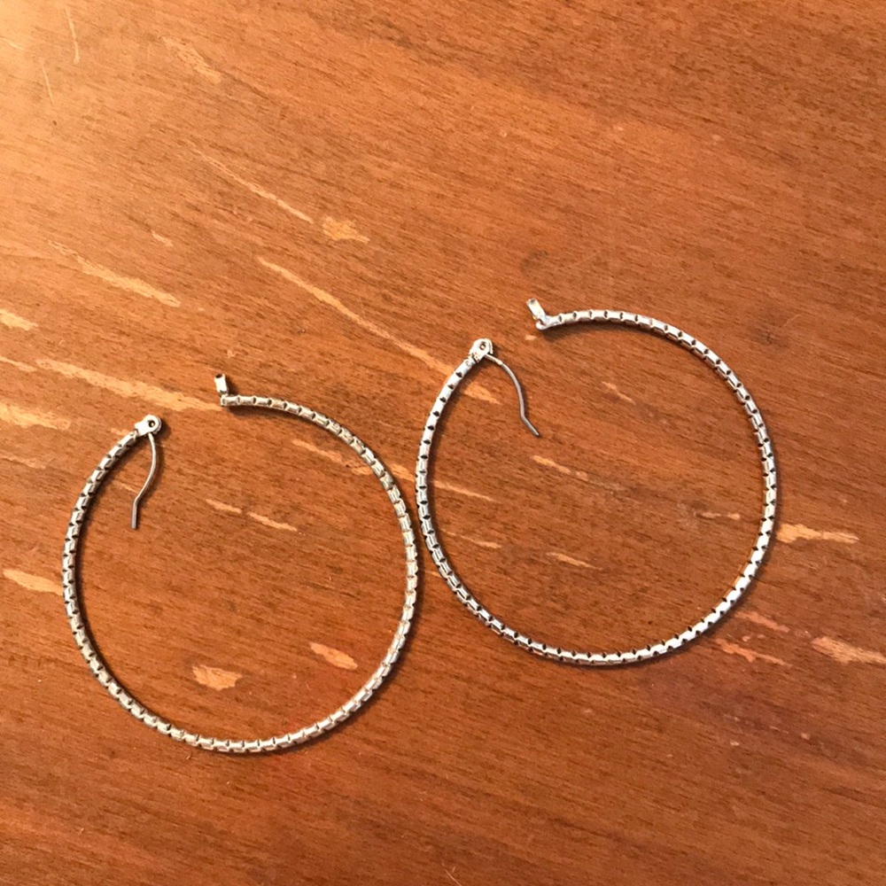 Hoop earrings